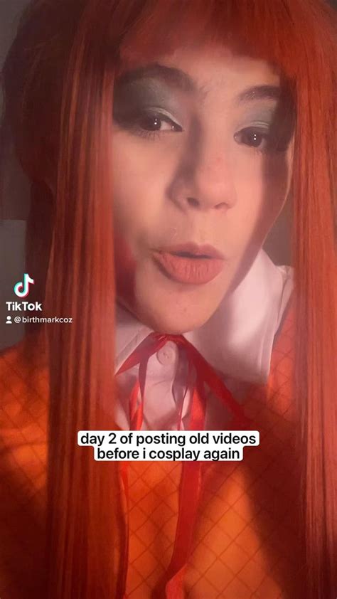 Monika DDLC cosplay | Old video, Cosplay, Olds