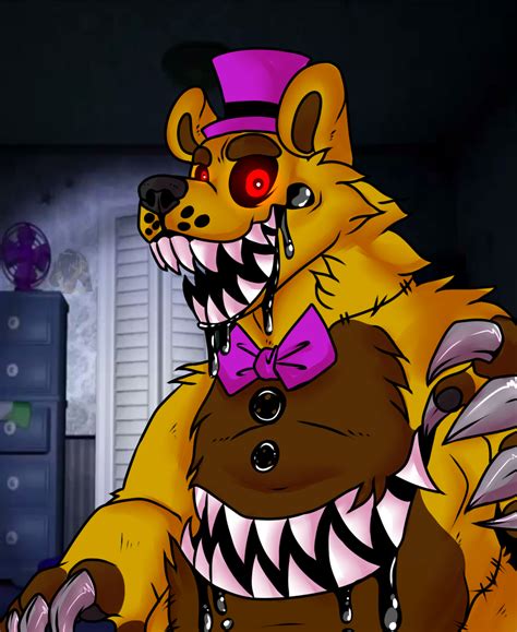 NIGHTMARE FREDBEAR by Captain-Grizzly on DeviantArt