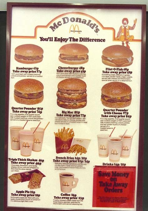 The original McDonald's menu. : mildlyinteresting