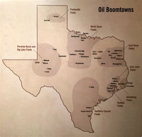 Map Of Texas Oil Fields - Great Lakes Map