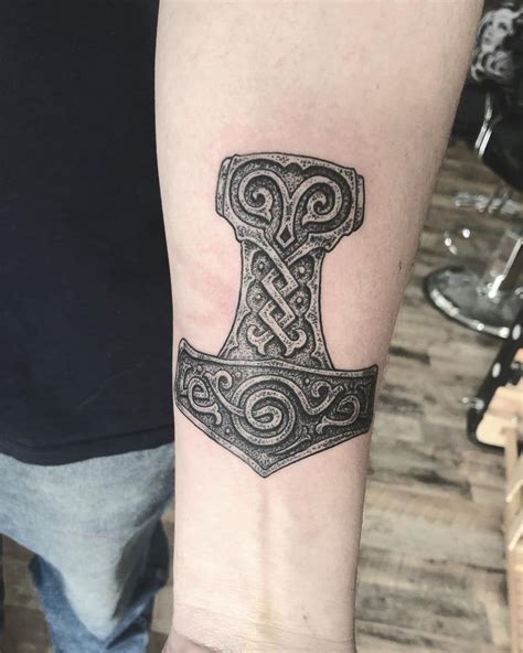 101 best amazing mjolnir tattoo designs you need to see – Artofit