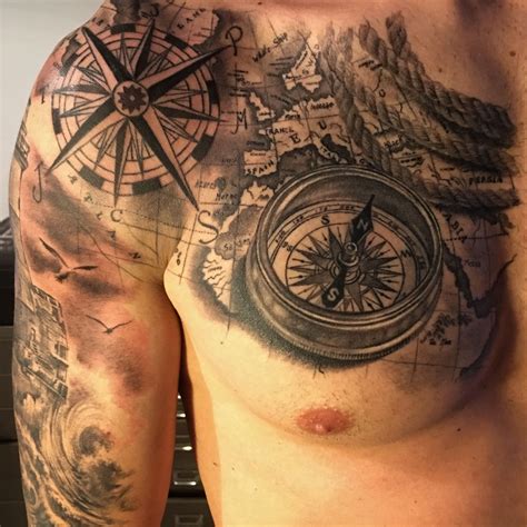 Tatuaje Mapa Compass Tattoo Tattoos Maps Tattoo Tatuajes Tattos | The ...