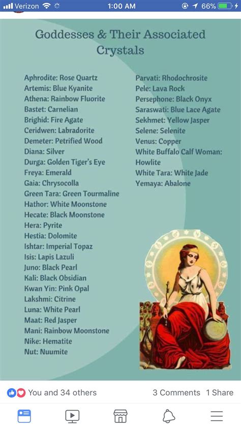 Gods&goddess' and thier crystal meanings | Pagan gods, Greek gods and goddesses, Goddess meaning