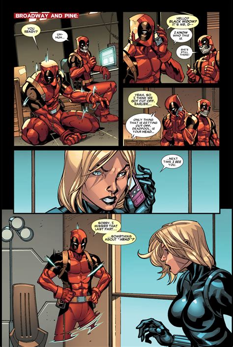 Deadpool Kisses Black Widow – Comicnewbies