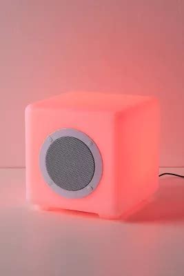 Cube Wireless LED Speaker | Anthropologie