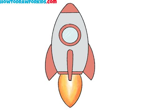 Aggregate 157+ rocket easy drawing super hot - vietkidsiq.edu.vn