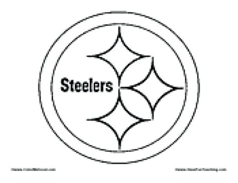 Steelers Logo Coloring Page at GetColorings.com | Free printable ...