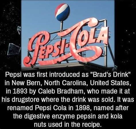 1893 Pepsi-Cola | Pepsi cola, Unbelievable facts, Facts