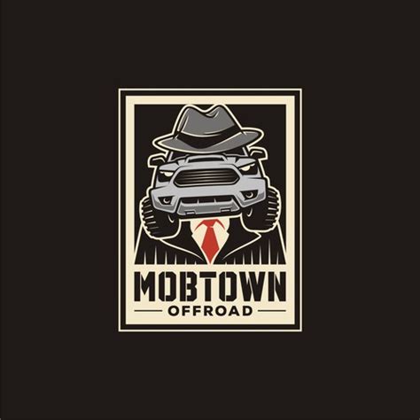 Create a Mobster illustration for Mobtown Offroad | Logo design contest