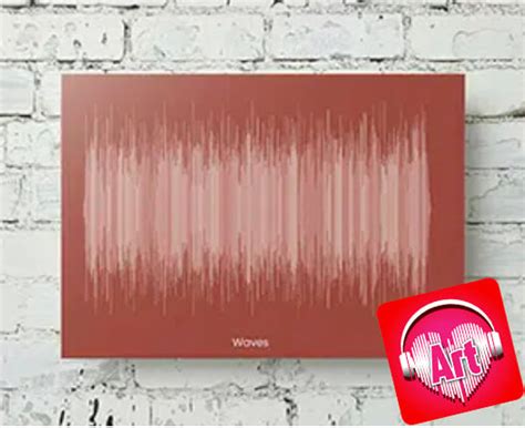 Sound wave art - create your own art from any sound