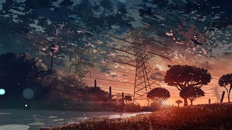 2560x1440 Anime Landscape 1440P Resolution ,HD 4k Wallpapers,Images ...