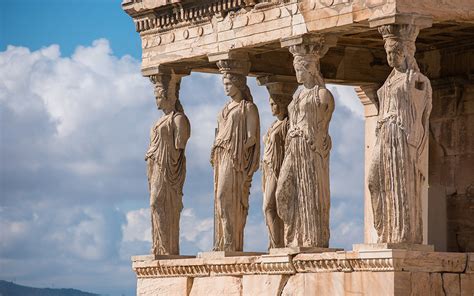 Ancient Parthenon Statue Athena