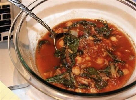 Swiss Chard Soup | Just A Pinch Recipes