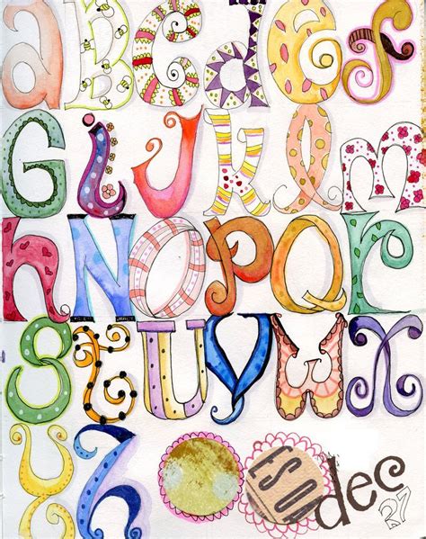 All sizes | alphabet_lr | Flickr - Photo Sharing! Doodle Lettering ...