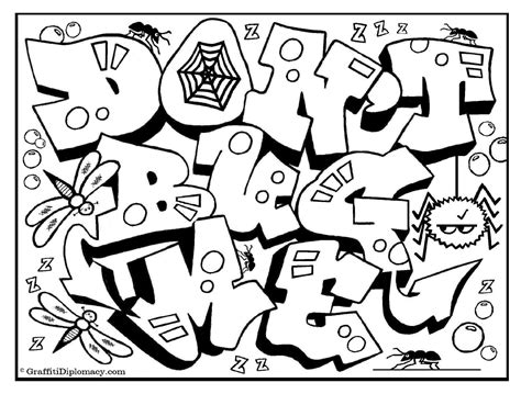 Graffiti Art Coloring Pages at GetColorings.com | Free printable colorings pages to print and color