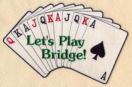 Bridge Garden Picture: Bridge Cards