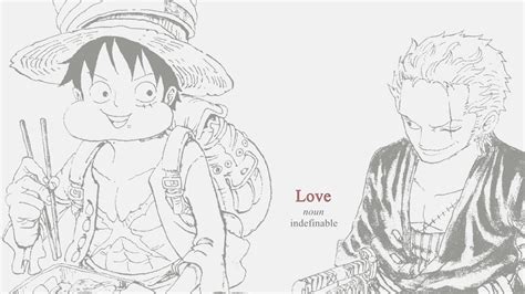 Zoro understands Luffy : | inspired by this