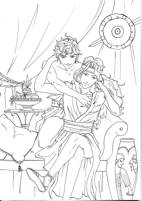 Achilles and Patroclus by KiraShion on DeviantArt