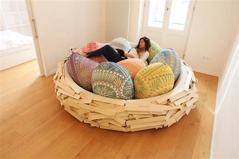 Birds Nest Bed for Solo Lounging | Designs & Ideas on Dornob