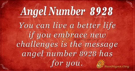 Angel Number 8928 Meaning: Embracing New Challenges - SunSigns.Org