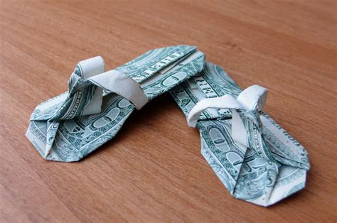 Dollar Bill Origami Diagrams