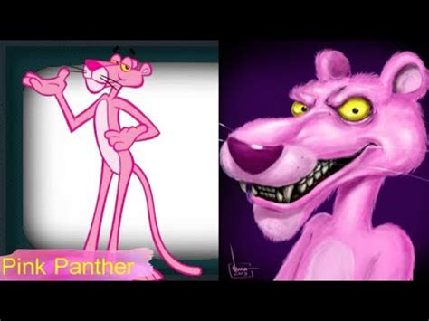 Pink Panther Characters As Monsters!! - YouTube