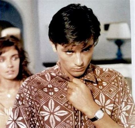 Alain Delon in Purple Noon (1960) | Alain delon, 60s men fashion, Movie stars