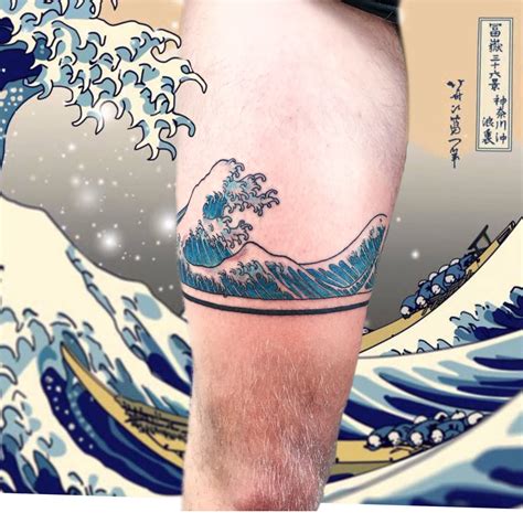 21+ Japanese Wave Tattoo - KamilRivers