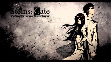 Steins;Gate HD Wallpaper: Rintaro Okabe & Kurisu Makise