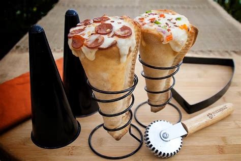 Pizza Cones Look Like a Deliciously Awful Idea