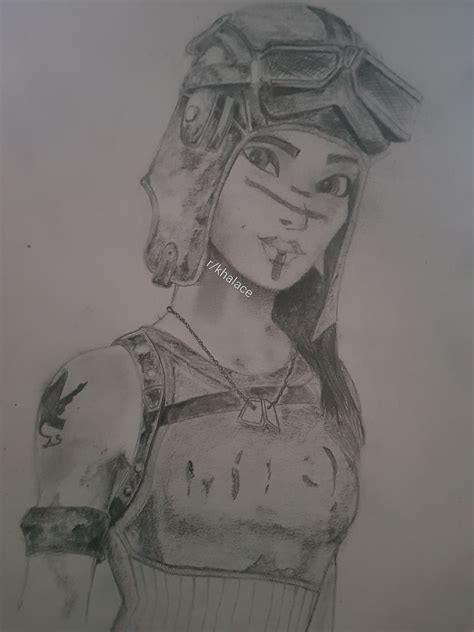 Hey all. I drew Renegade Raider for a friend. Took a little while so I ...