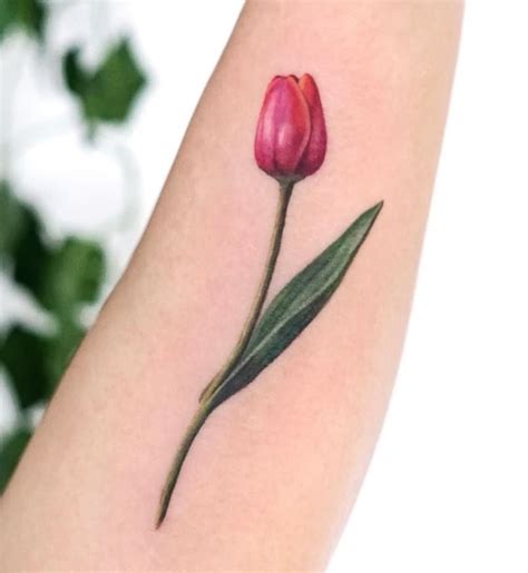 The Illustrated Guide to Tulip Tattoo Meanings