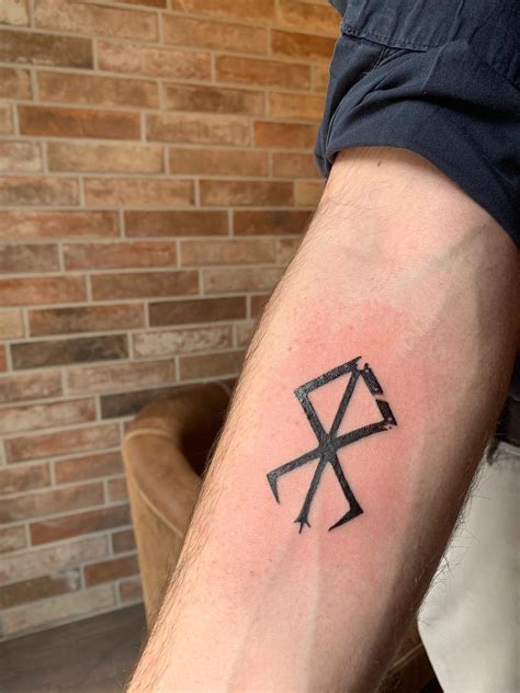 My first tattoo: Berserk Brand of Sacrifice! : r/Berserk