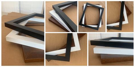 Black 30x40 Picture Frame Wood For 30 x 40 inch Poster Photo — Modern Memory Design Picture frames