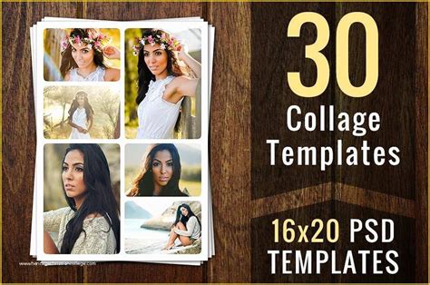 5×7 Collage Template Free Of Collage Templates Psd Template Card Templates ...