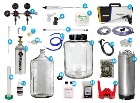 Homebrewer's Parts Kit | BeverageFactory.com