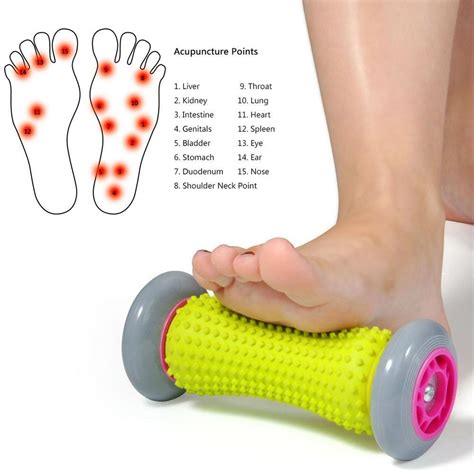 VGEBY Foot Massage Roller, Plantar Fasciitis, Heel, Foot Arch Pain ...