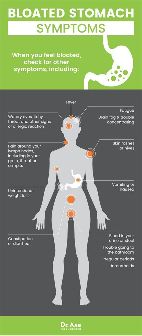 Bloated Stomach Causes, Symptoms & Treatments - Dr. Axe | Bloated ...