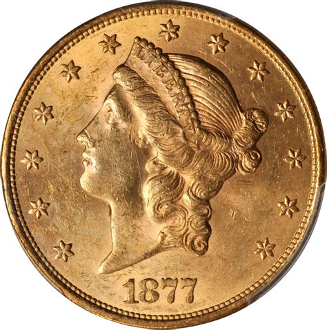 Value of 1877-S $20 Liberty Double Eagle | Sell Rare Coins