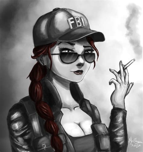 Rainbow Six Siege: Ash by MrElagan on DeviantArt