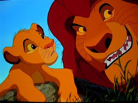 Simba & Mufasa in Disney's The Lion King | Image taken from … | Flickr