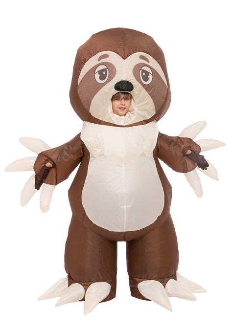 Inflatable Sloth Kid's Costume