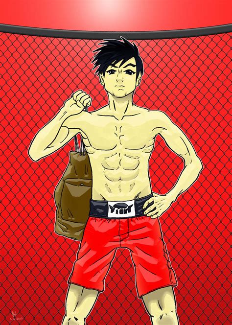 MMA-Fighter Illustration by LucasHenArt on DeviantArt