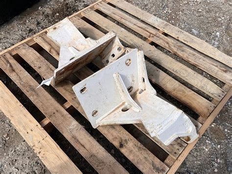 Bobcat Skid Steer Backhoe Brackets - Lot #285G, McGrew Equipment Live ONSITE Auction, 4/4/2023 ...