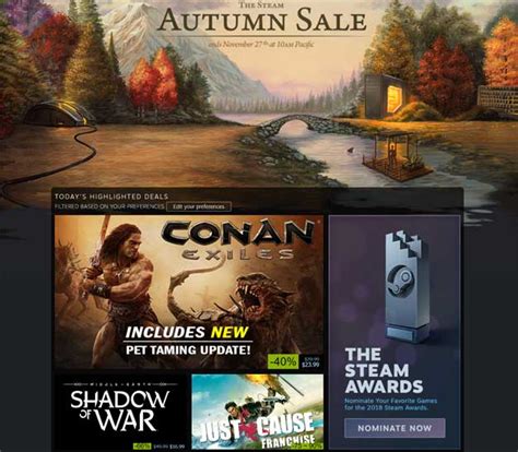 Steam Autumn Sale Underway Just In Time For Black Friday Shopping ...