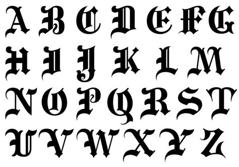 Goth Letters Related Keywords & Suggestions - Goth Letters Long ... | Alphabet | Calligraphy ...