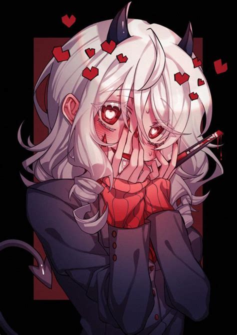 Cute blood-stained smile (Daily Yandere #72) : yandere