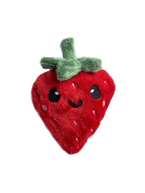 Plush Strawberry Kawaii Berry Cute Stuffed Toy Geek Gift | Etsy