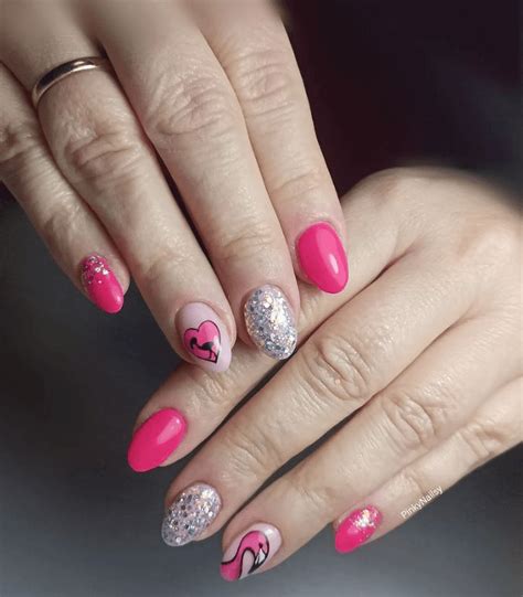 50 Flamingo Nail Ideas to Rock Your Mani