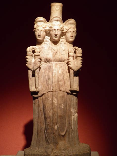 Statue of Hecate, 3rd century AD, Antalya Museum, Turkey. [3216x4288] : r/ArtefactPorn